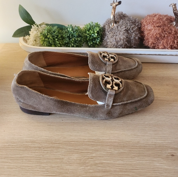 Tory Burch Suede Loafers- Miller - Picture 3 of 5